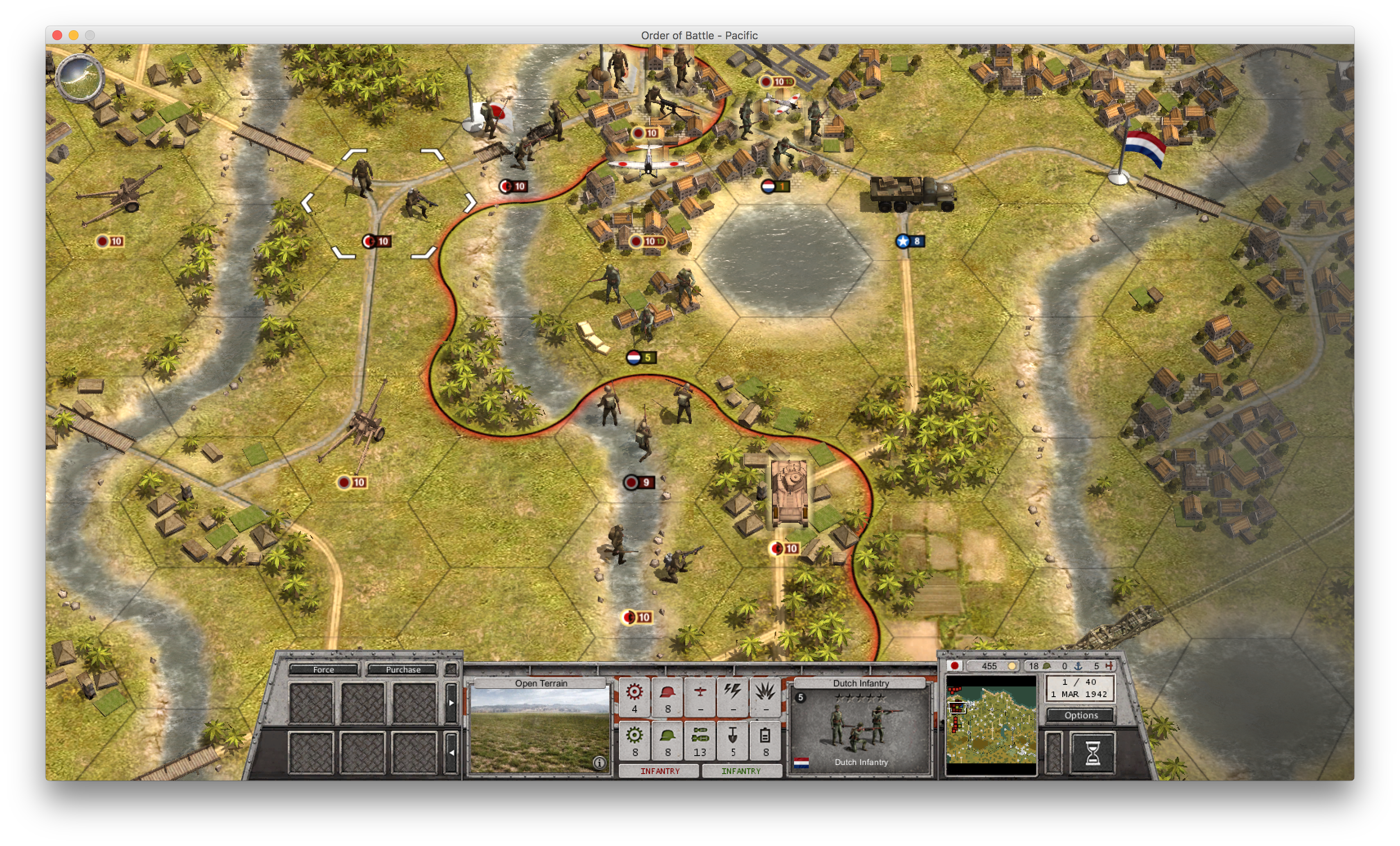 The Japanese attack Batavia