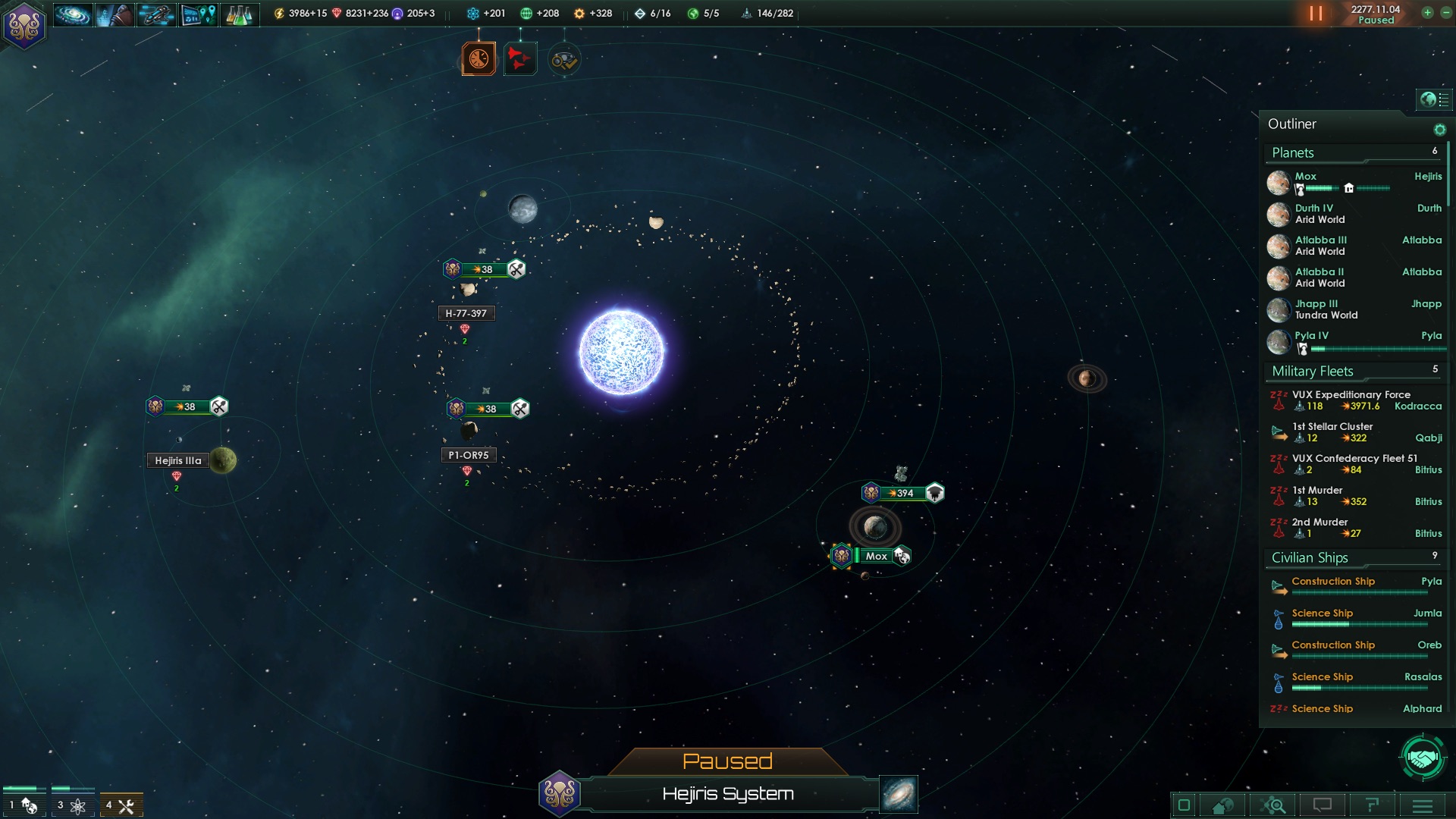 Planetary map