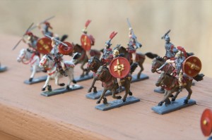 Roman cavalry.